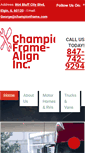 Mobile Screenshot of championframe.com